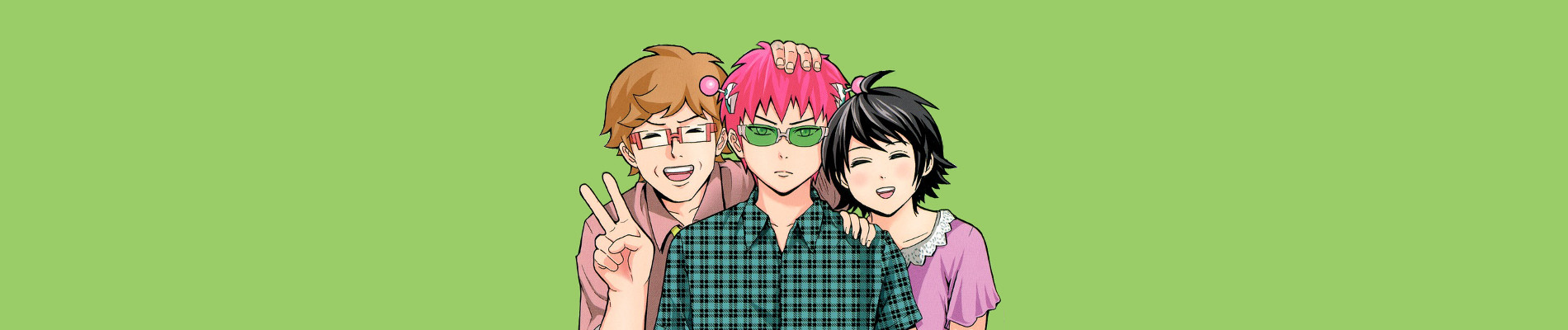 Banner The Disastrous Life of Saiki K.